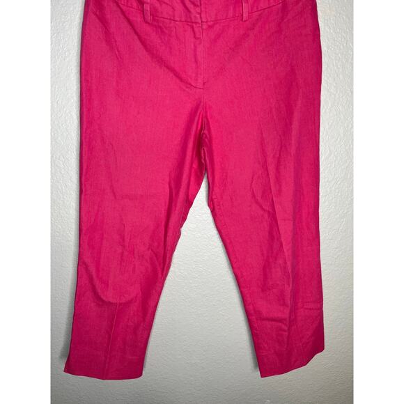 Chico's Pink Crop Pant 0 - Picture 3 of 9